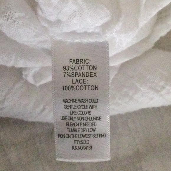 Gauzy White Swim Cover Dress - Picture 7 of 7